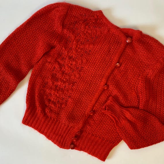 Cardigan Vintage En Laine Femme Ara - Taille 42, Années 1970, Occasion Très Bon état