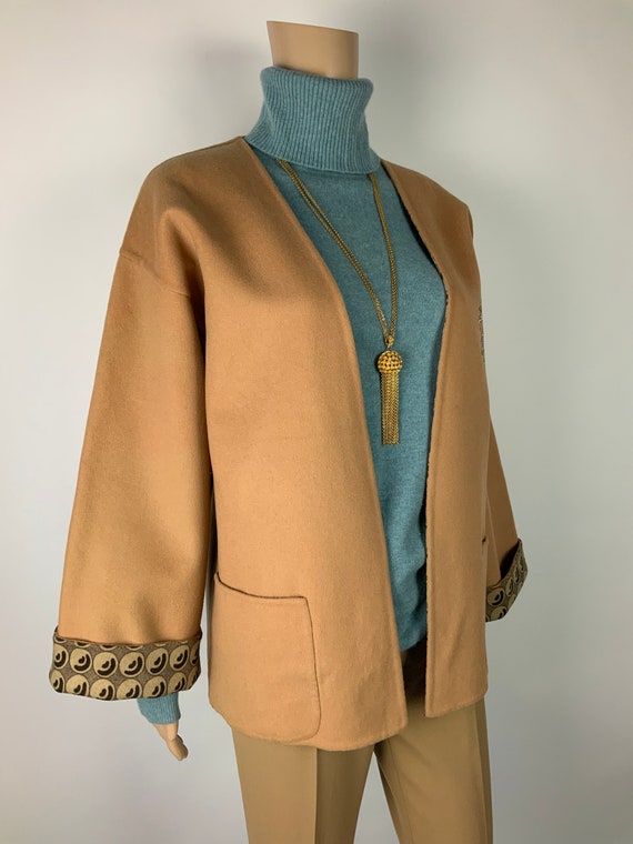 JESURUM 1970's Vintage Luxury Angora Wool Jacket … - image 5