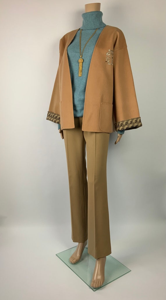 JESURUM 1970's Vintage Luxury Angora Wool Jacket … - image 10