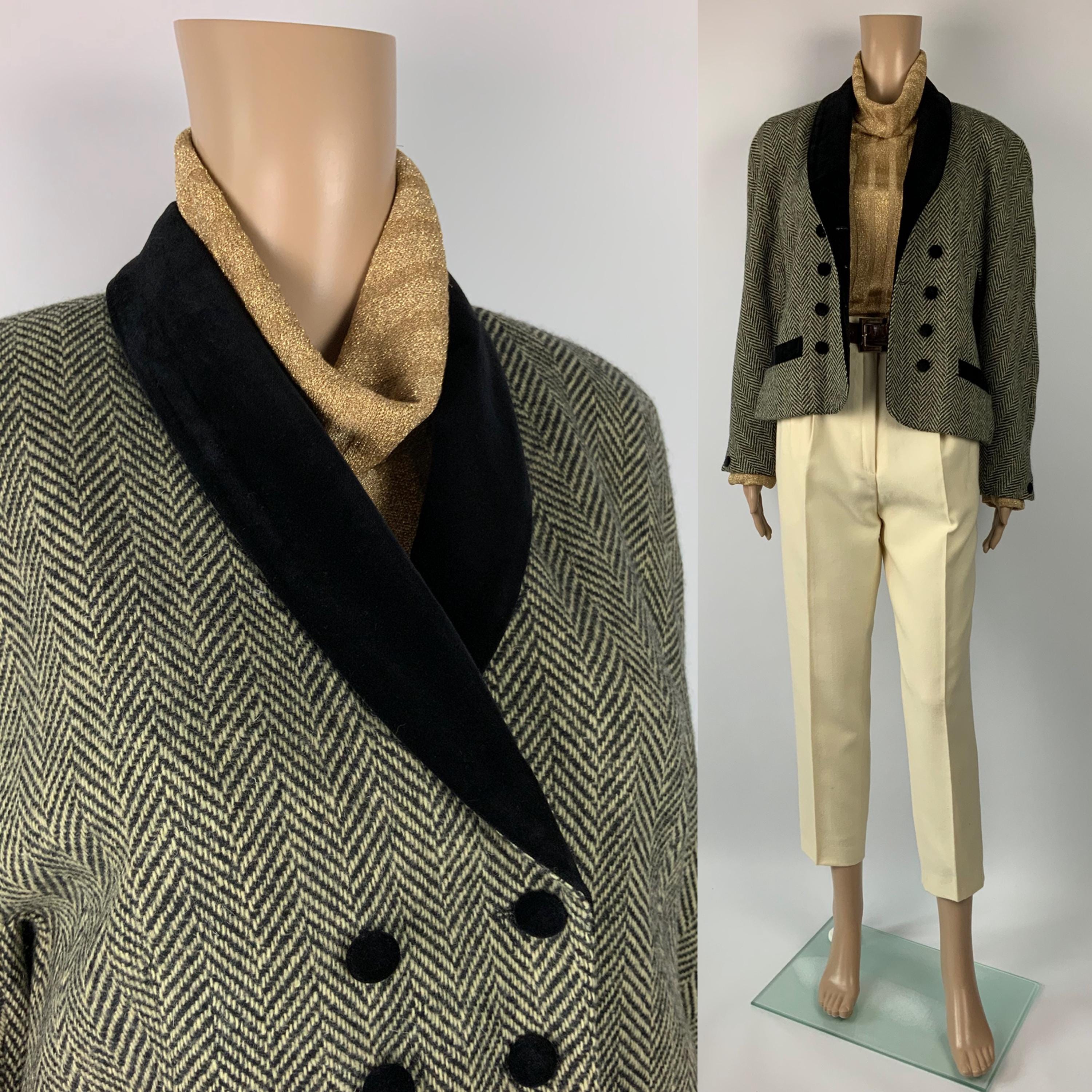 Vintage 70s Tweed Coat B Altman Fifth Avenue Ladies Size M