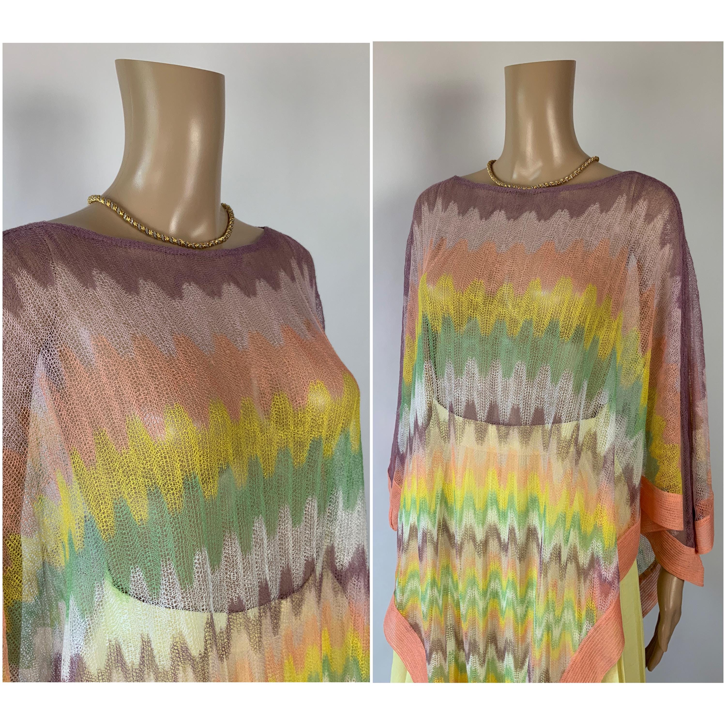 MISSONI ポンチョ Missoni Zig Zag poncho Missoni
