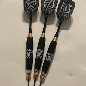 Handcrafted Raiders darts