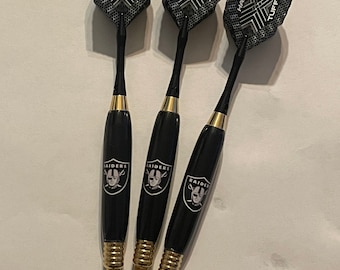 Handcrafted Raiders darts