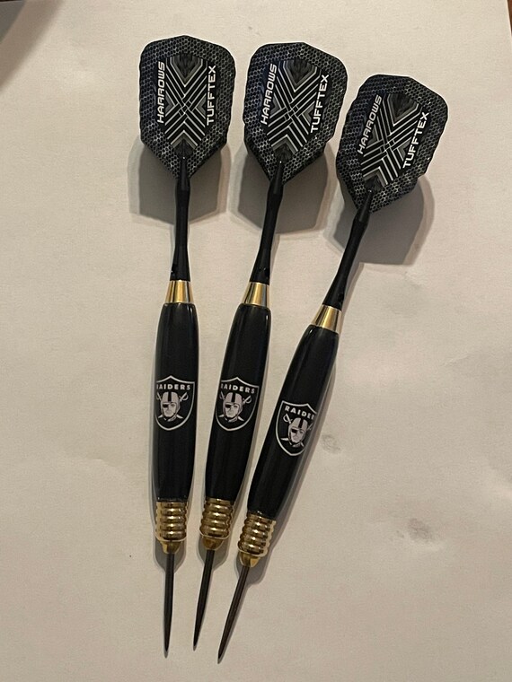 Handcrafted Raiders Darts Etsy
