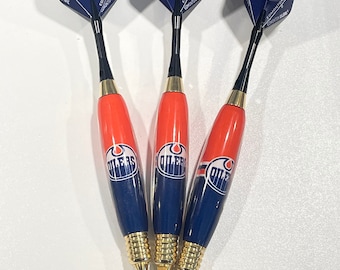 Edmonton oilers dart set