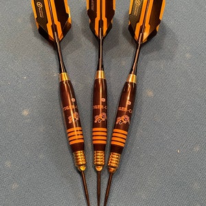 Handcrafted Hamilton ti-cats darts