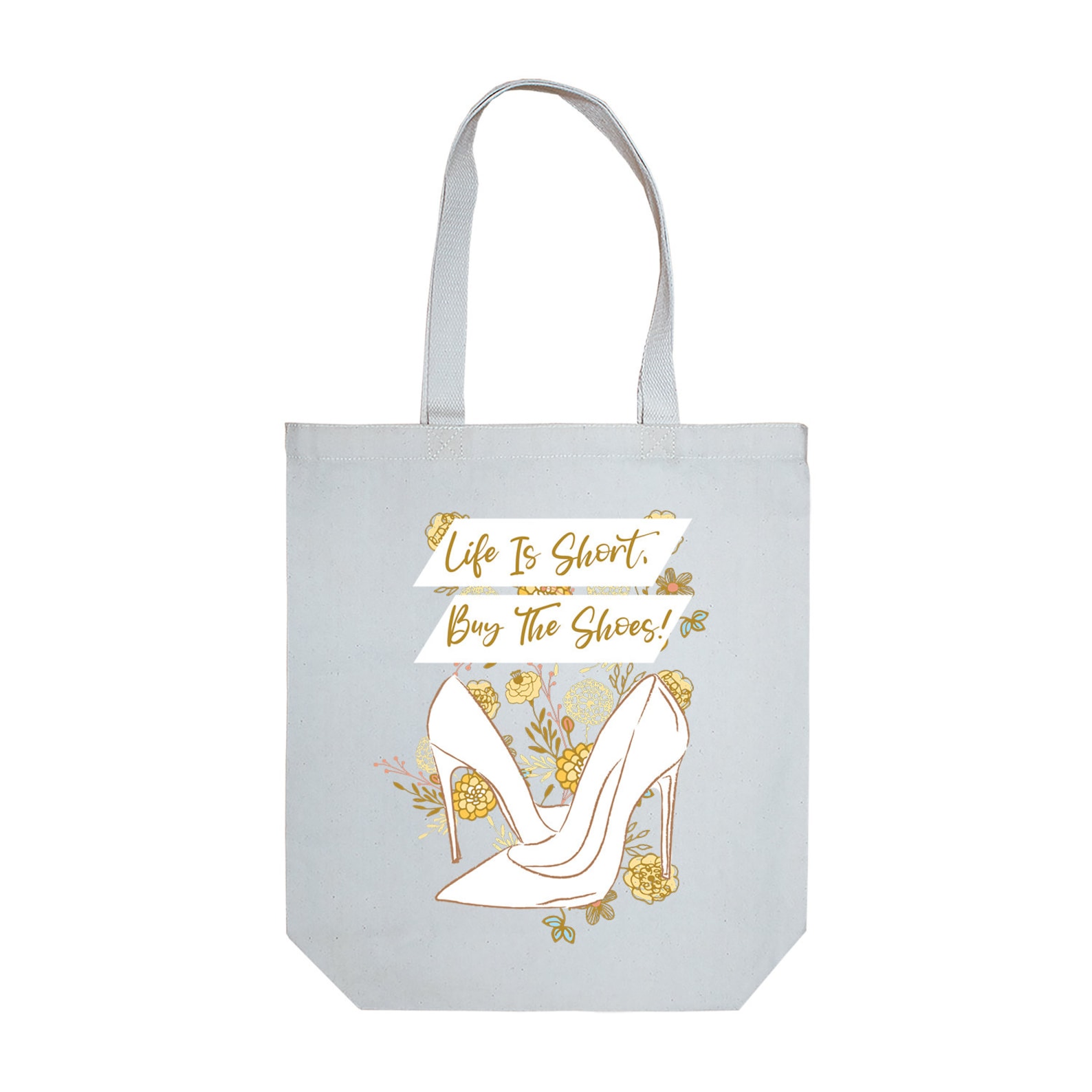 in your shoe tote bag