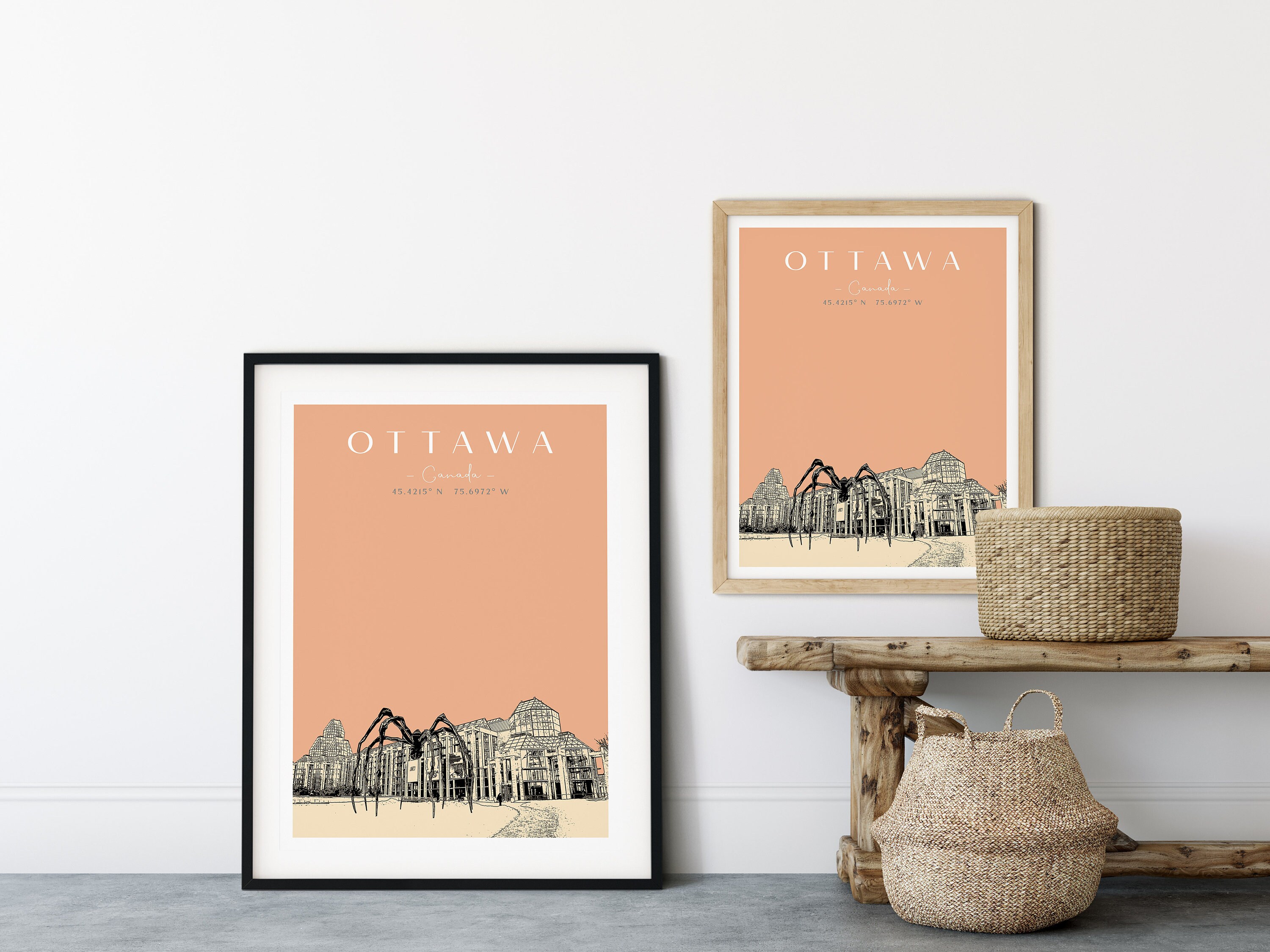 Ottawa wall art decor National Gallery Canada cityscape Print | Etsy