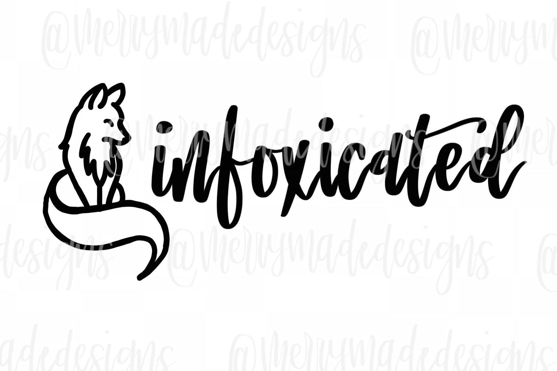 Download SVG File Bundle Buzzed Slothed Skunked Infoxicated Wine | Etsy