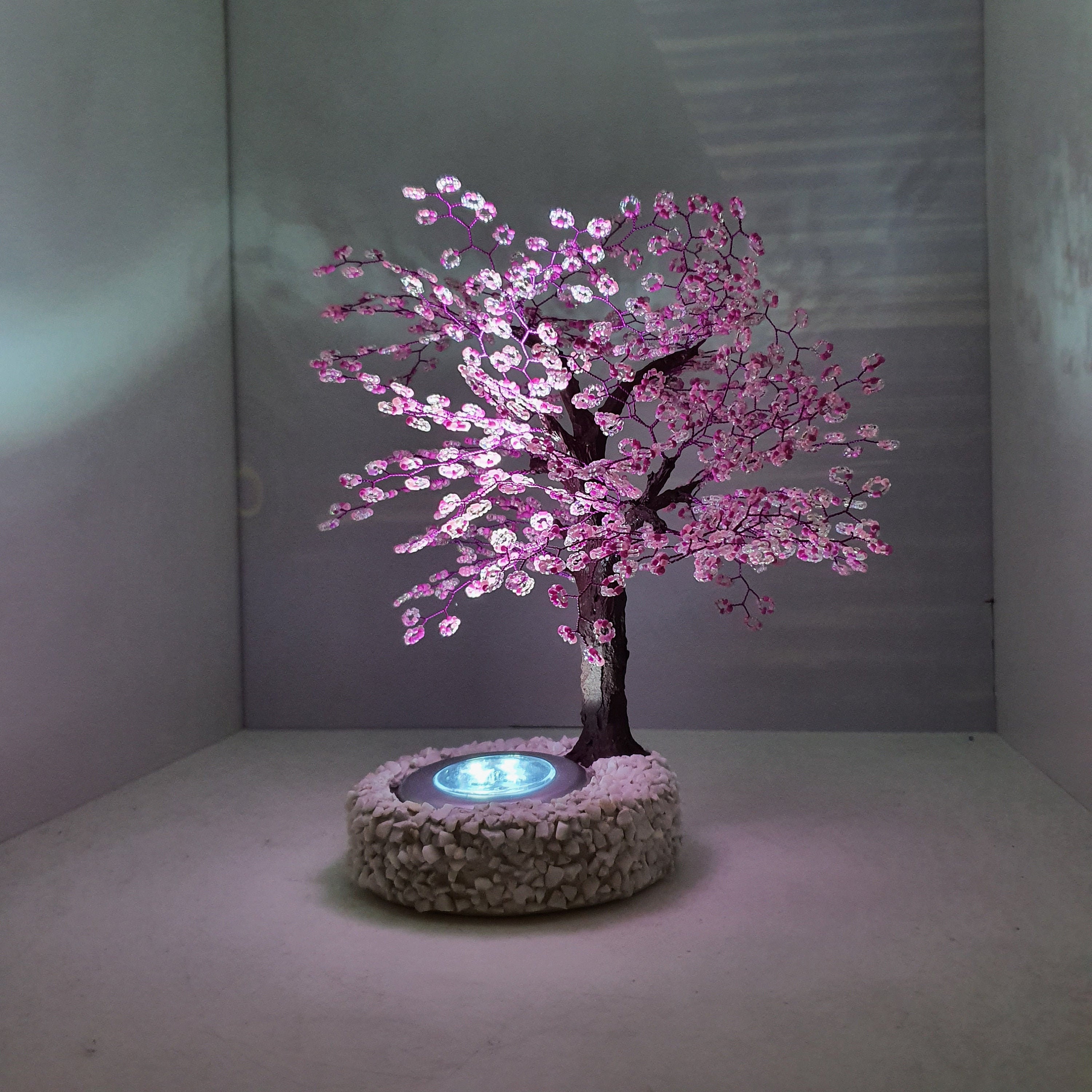 Zhangpu LED Bonsai Baum-Lichter, 108 LED Baum Lichterbaum Tisch