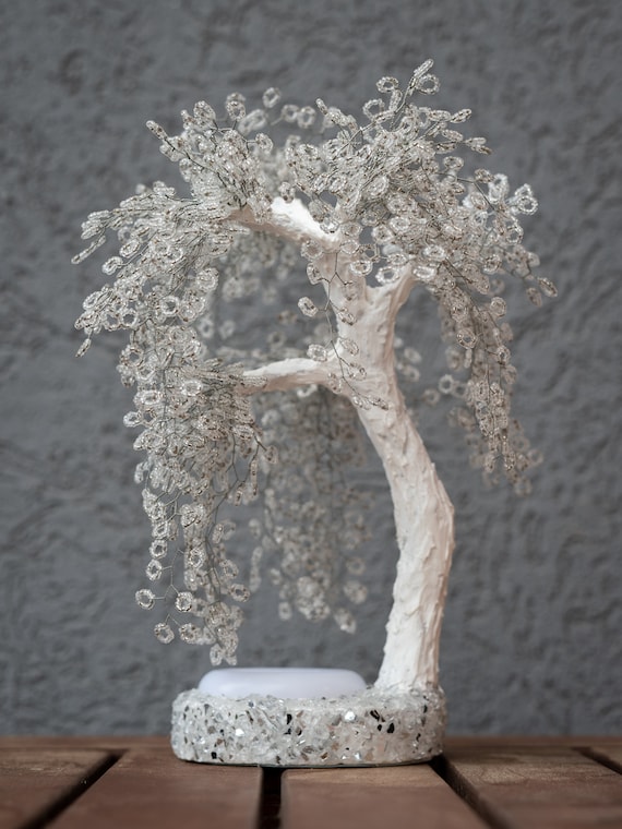Wire Tree Sculpture Table Lamp Bedside Lamp Tree Lamp Desk Lamp