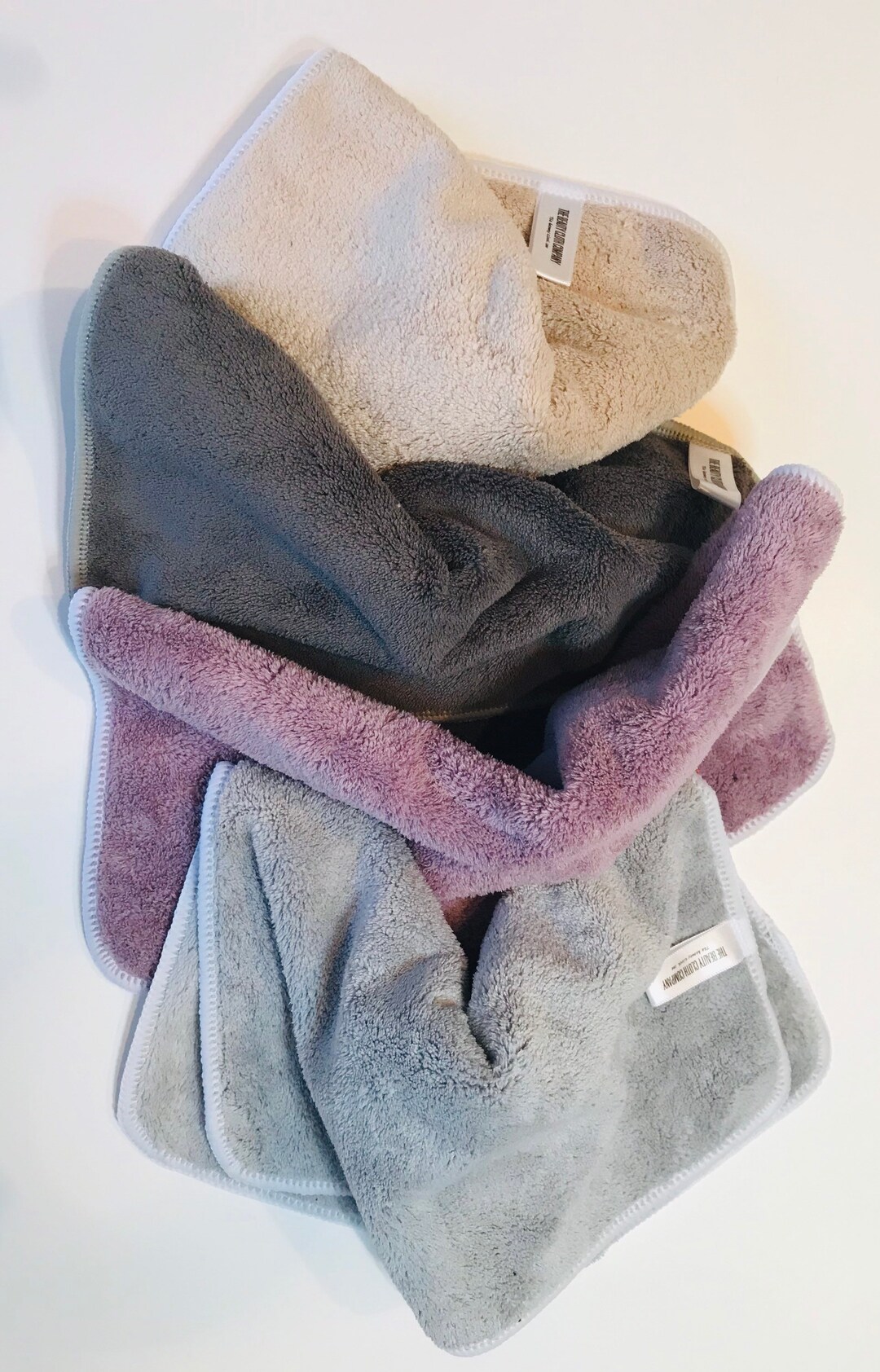 Velvet Makeup Remover Washcloths, Soft Face Washcloth, Makeup Remover, Makeup Remover Eco