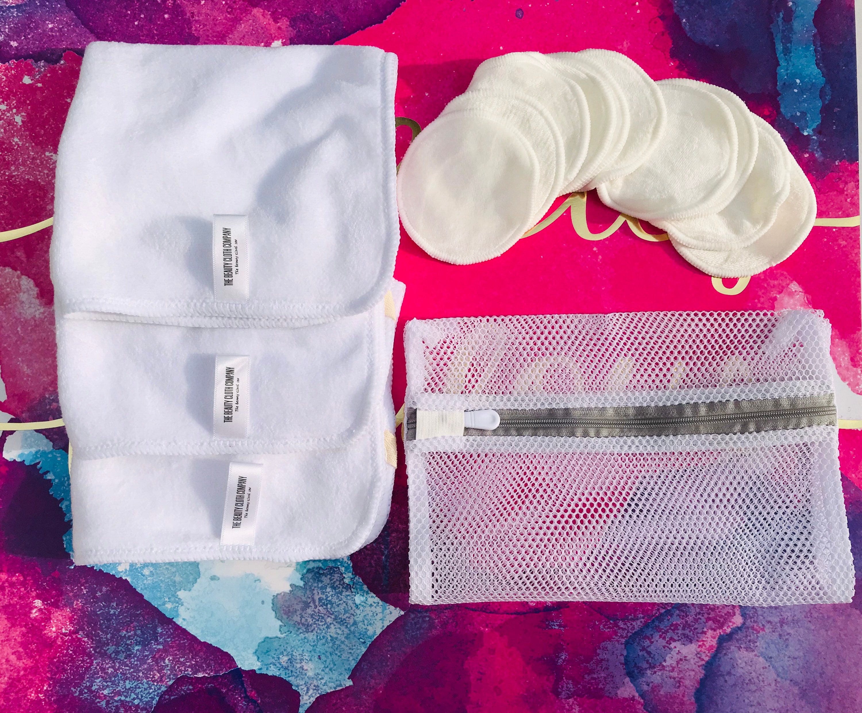 Makeup Remover White washcloth Bundle Softest Washcloth with Etsy