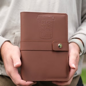 Personalized leather notebook cover A5 / Notebook cover A5 / Leather bible cover / A5 journal cover / Leather Journal / Free Personalized