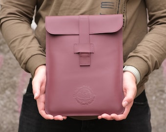 Personalized laptop sleeve / MacBook case sleeve / Laptop bag / Leather laptop case / MacBook Air 13 inch / sleeve case / Free Personalized