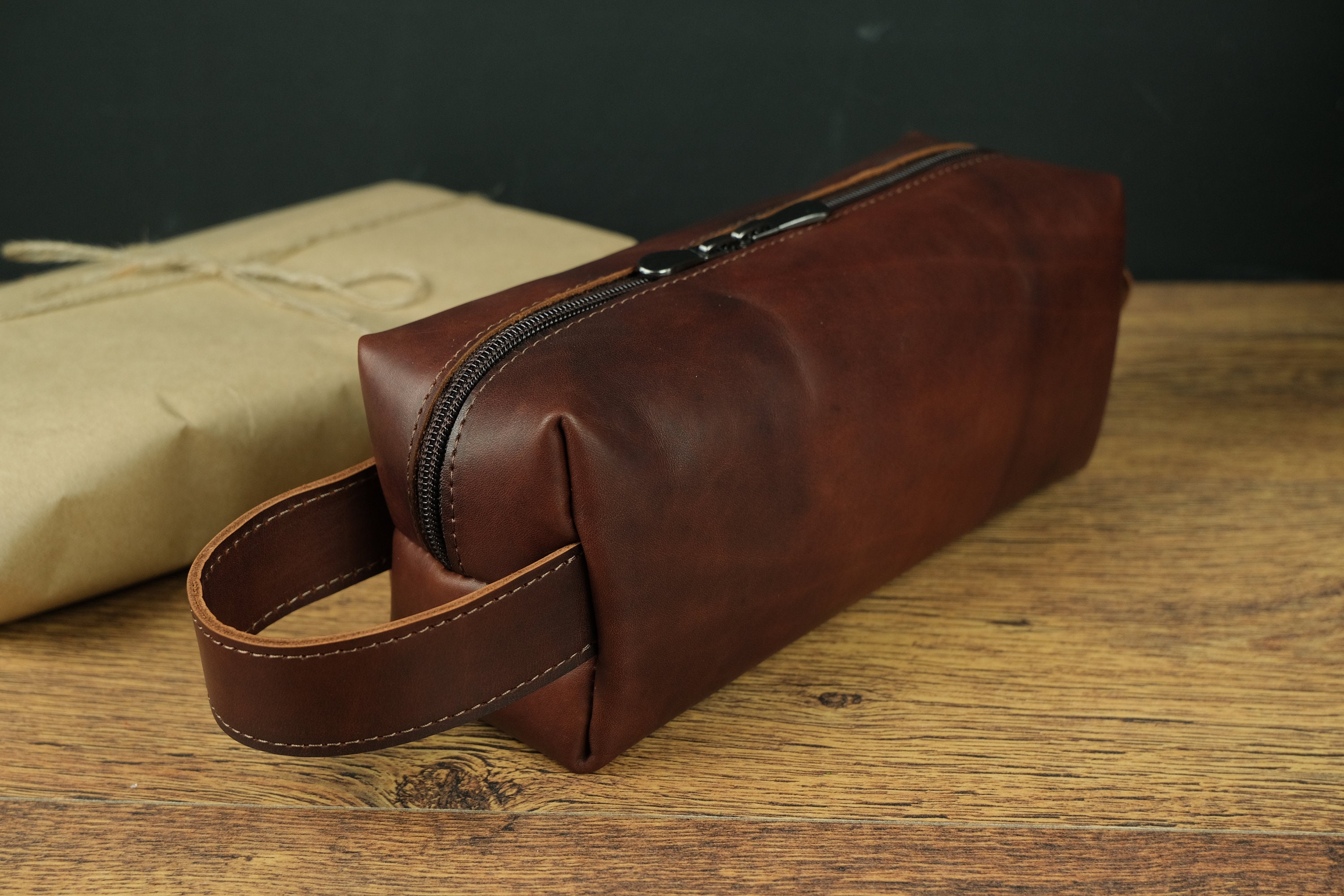 Personalized Leather Dopp Kit Mens Shaving Kit Dopp Kit For Etsy UK