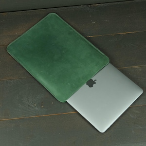 Läderfodral för MacBook, Personligt läderfodral för MacBook, Anpassat laptopfodral, Laptopfodral för 13 14 tum, Fodral för 15 tum för Macbook Pro