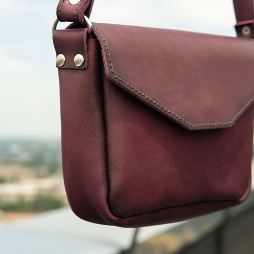 Von Baer Small Leather Clutch Bag