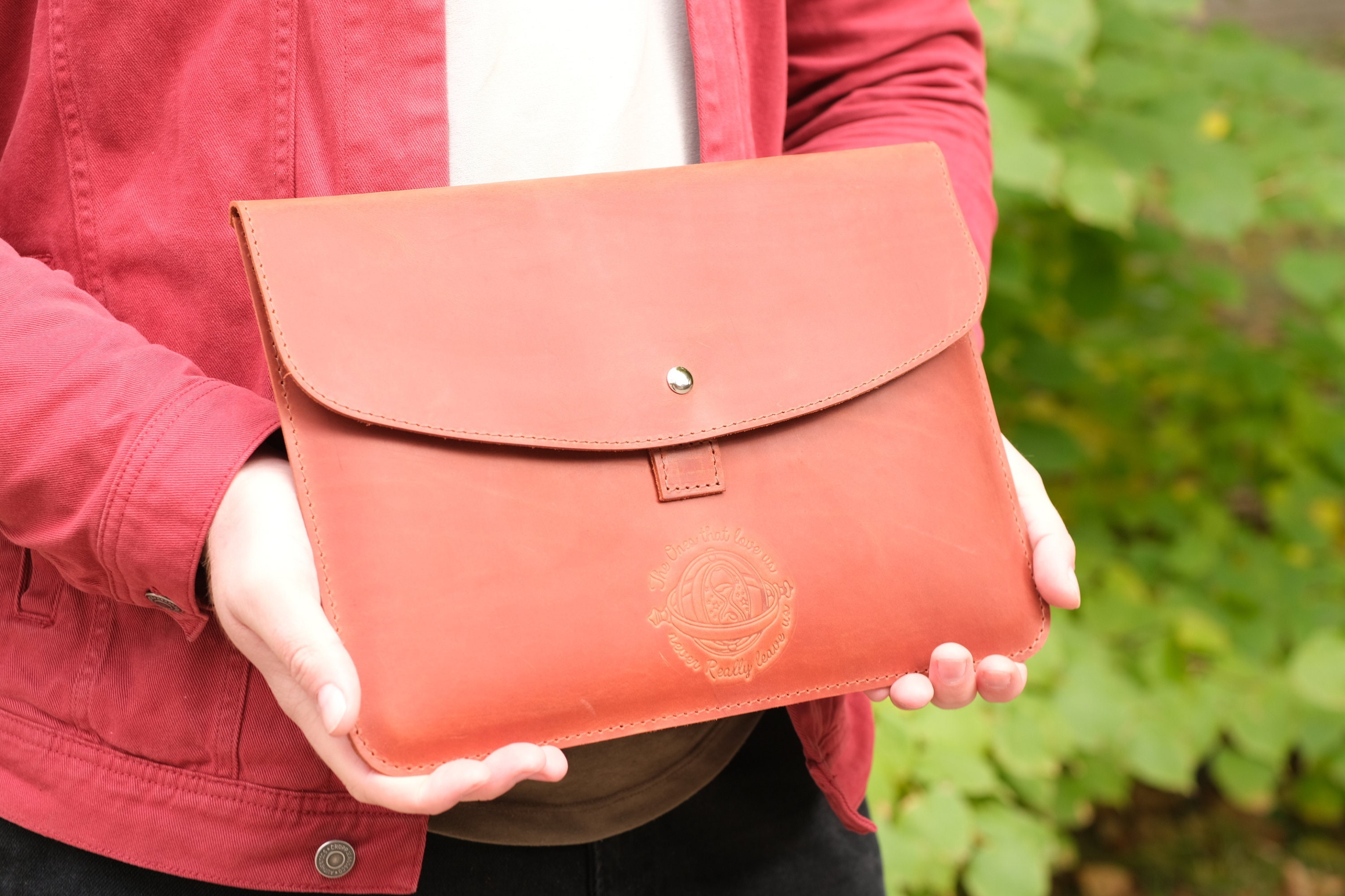 Leather MacBook Pro 16 Inch M1 Sleeve / MacBook Air M2 2022 Case