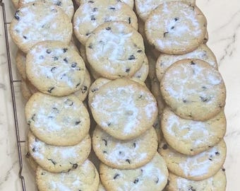 Lemon & Fruit Cookies - Box of 12 | Handmade | Baked to Order | Edible Gift