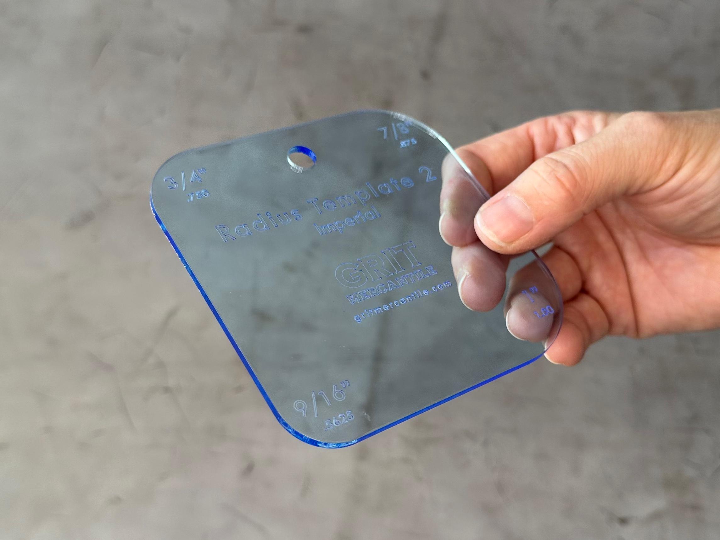 Corner Radius Template Stencil Jig Set - Etsy