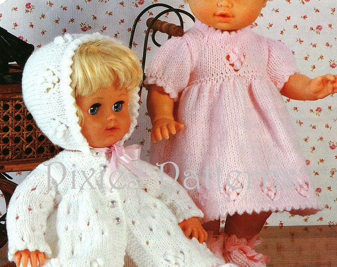 Teddy 7113 Baby and Doll Clothes to Fit Preemie Baby or 12 Inch to 22