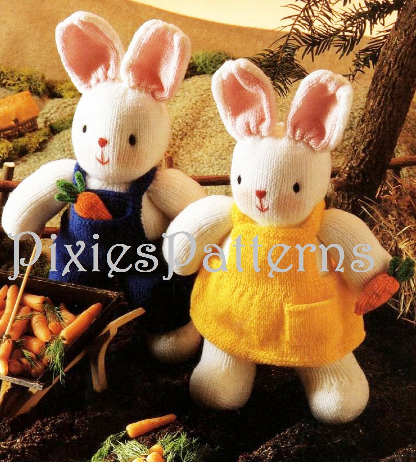 ヴィンテージイースターバニー - Etsy 日本