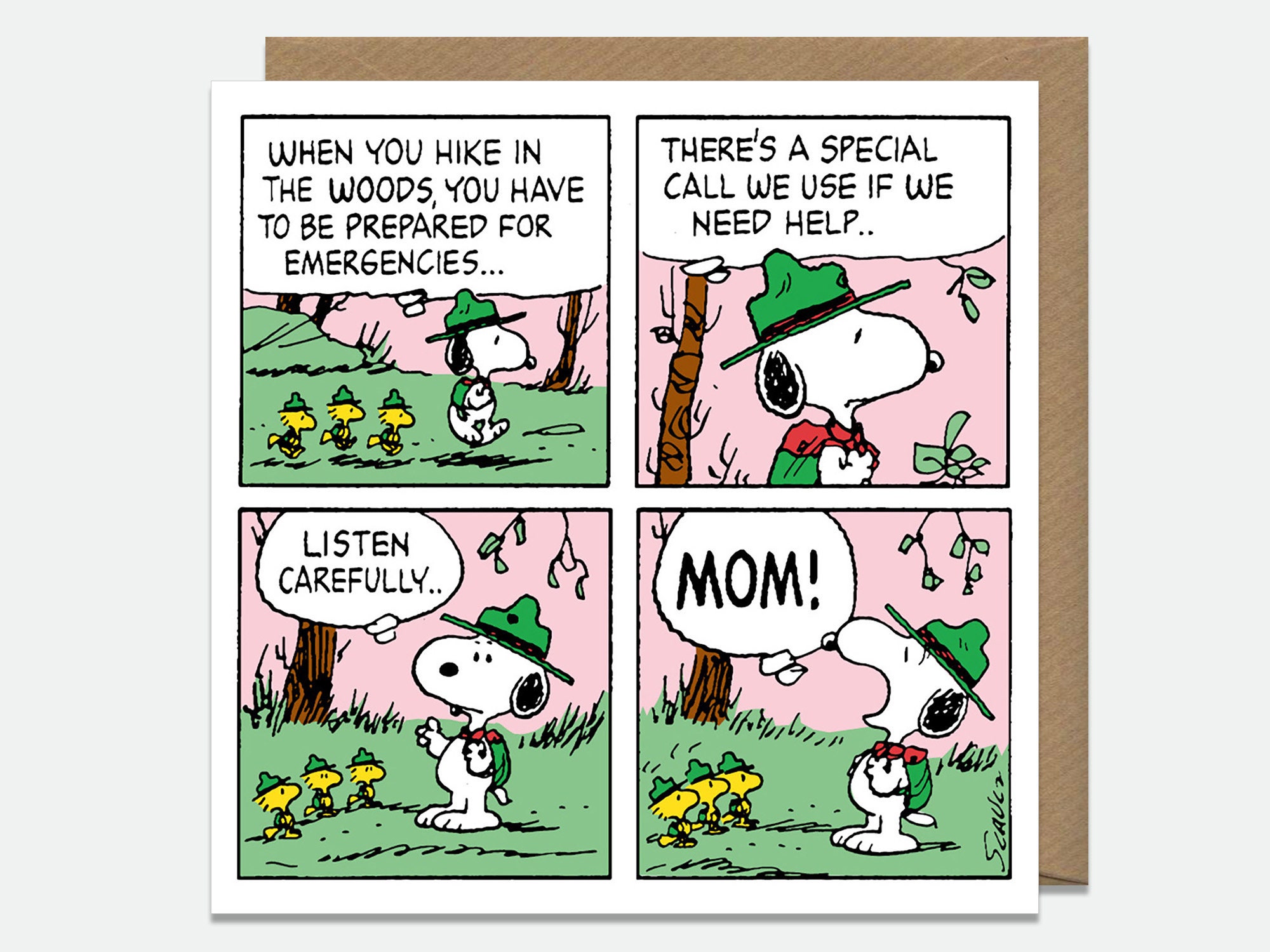 Snoopy Mother Card Mom snoop41 Etsy UK