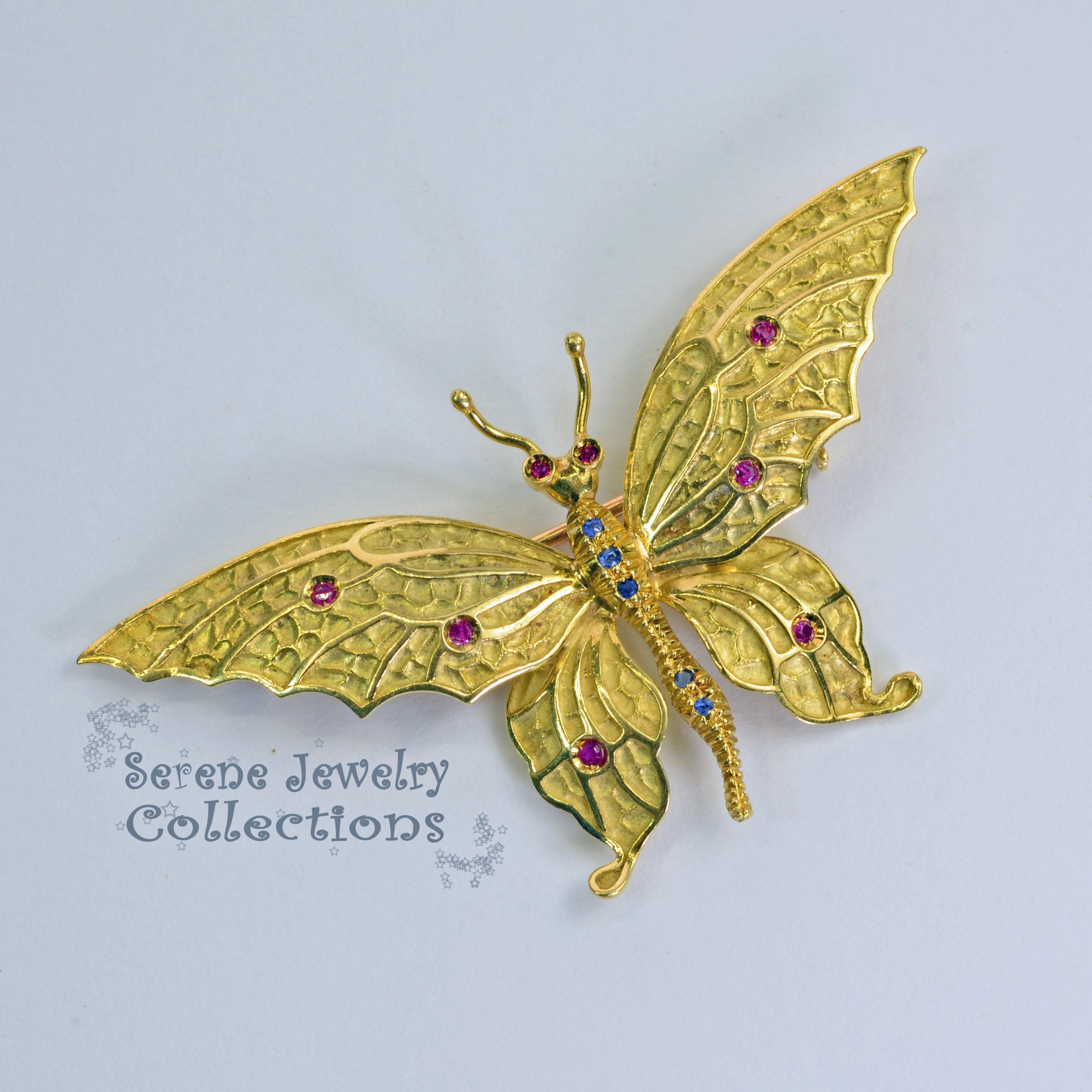 Tiffany sale butterfly brooch