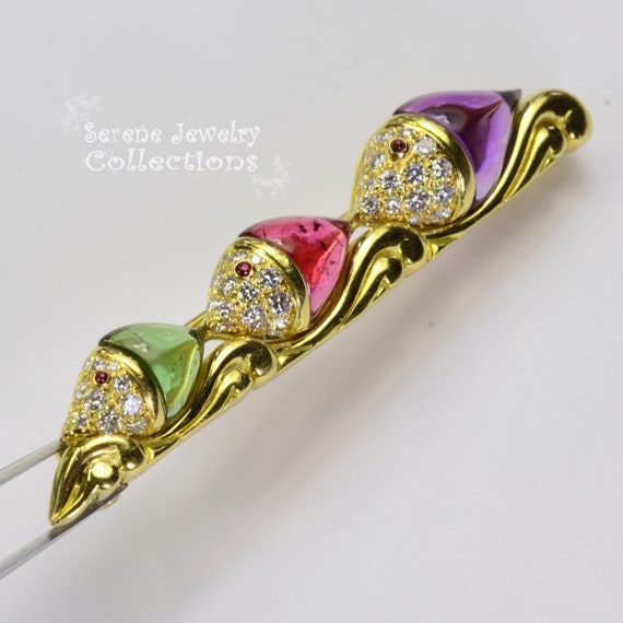 Bvlgari brooch deals