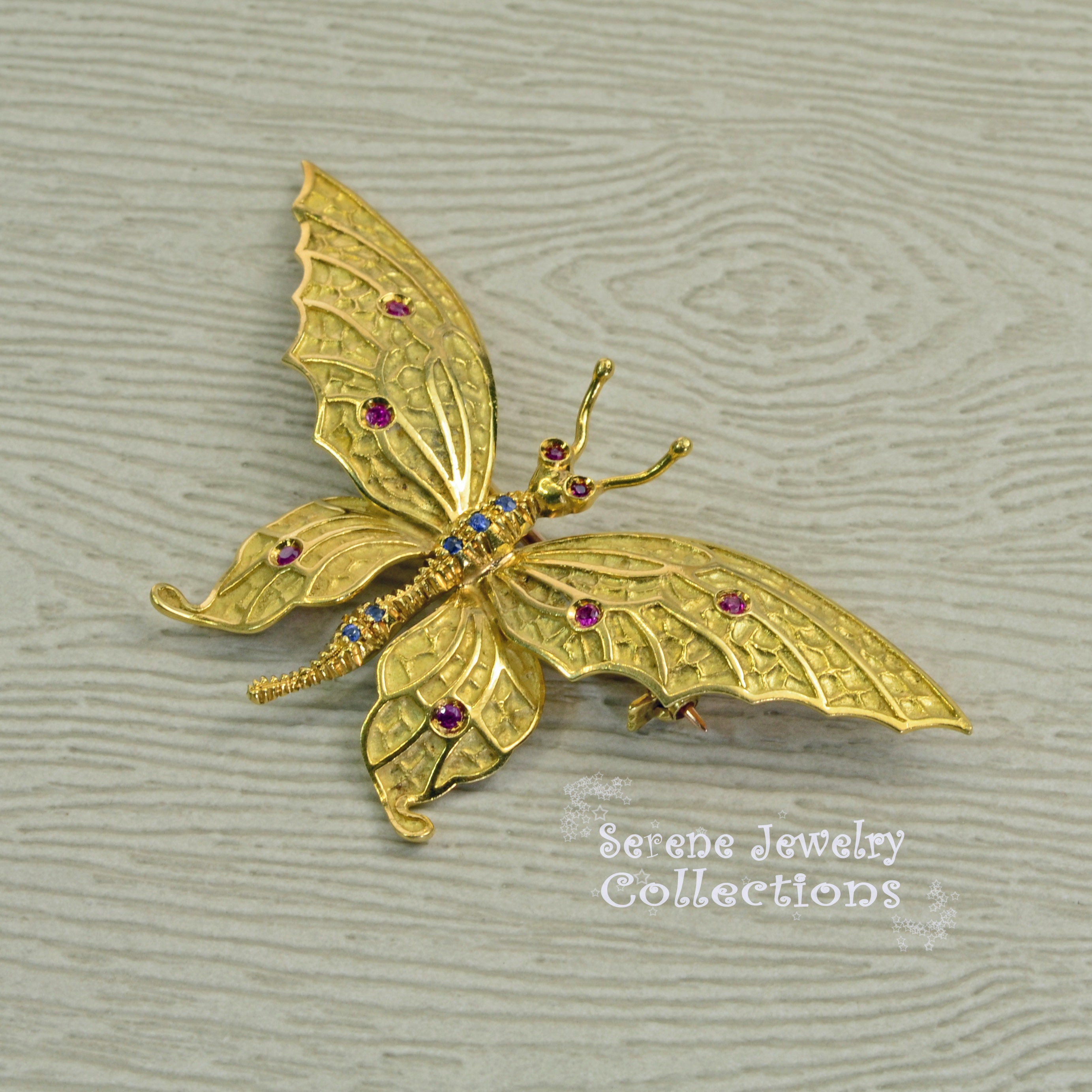 Tiffany sale butterfly brooch