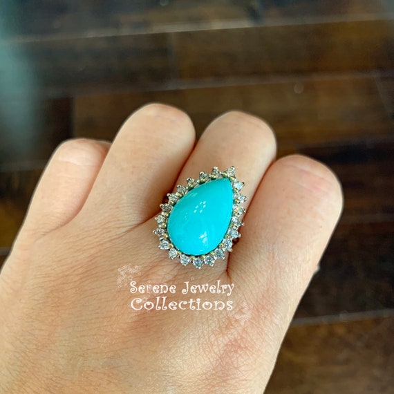 Levian shop turquoise ring