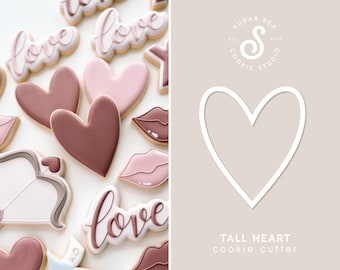Tall Heart Cookie Cutter