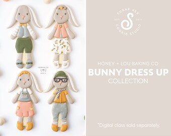 Honey & Lou: Easter Bunny Dress-Up Cookie Cutters (2021)