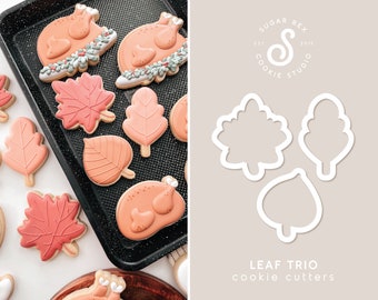 Leaf Trio Cookie Cutter Collection