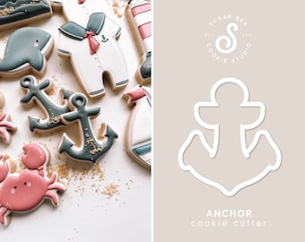 Cortador de galletas de ancla