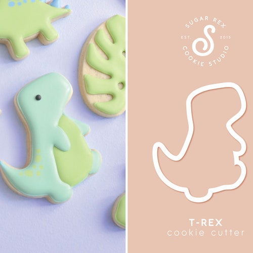 Trex Cookie Cutter Etsy