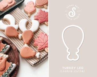 Turkey Leg or Drumstick Cookie Cutter