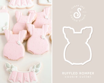 Ruffled Romper Cookie Cutter