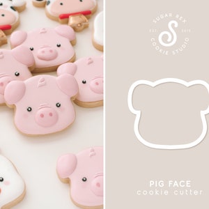 Pig Face Cookie Cutter