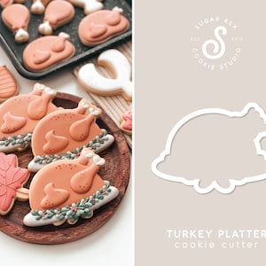 Turkey Platter Cookie Cutter