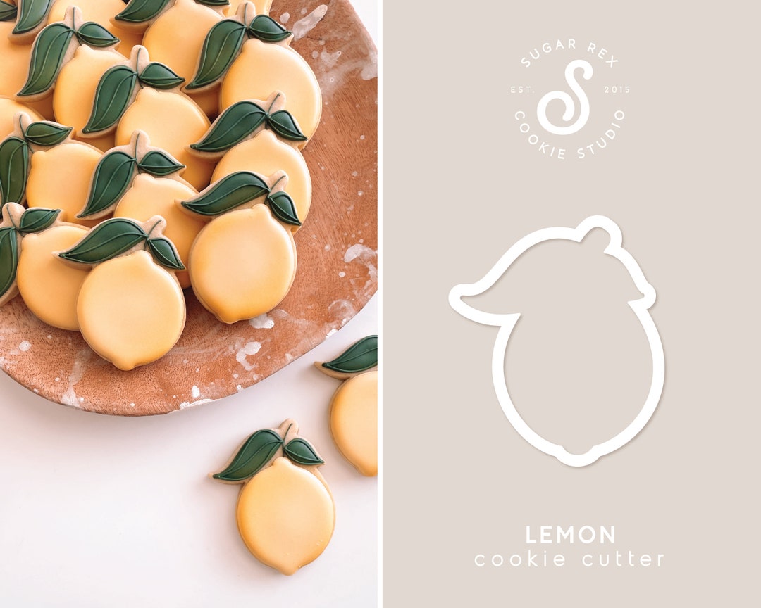 Lemon Cookie Cutter Etsy