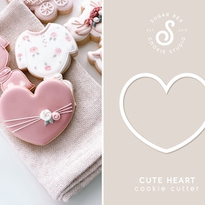 Cute Heart Cookie Cutter