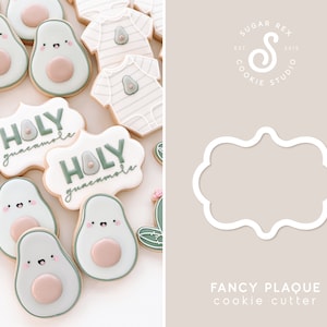 Fancy Plaque Cookie Cutter