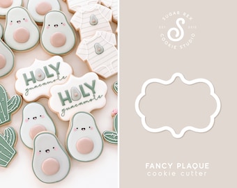 Fancy Plaque Cookie Cutter