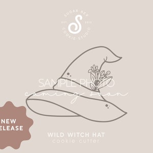 Wild Witch Hat Cookie Cutter