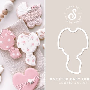 Knotted Baby Onesie Cookie Cutter