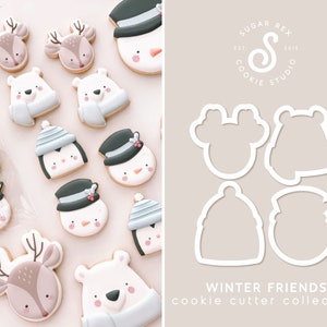 Winter Friends Cookie Cutter Collection