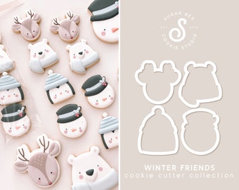 Winter Friends Cookie Cutter Collection