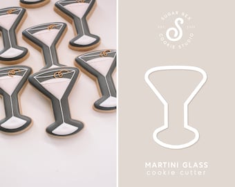 Martini Glass Cookie Cutter
